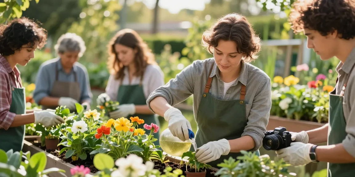 Natural fertilizer for plants by trusted local gardener providing professional service.
